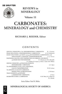 Carbonates (Reviews In Mineralogy & Geochemistry)