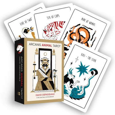 Arcanis Animal Tarot: A 78-Card Deck And Guidebook