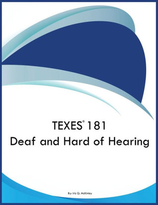 Texes 181 Deaf And Hard Of Hearing