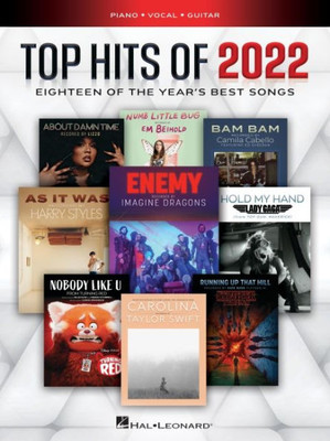 Top Hits Of 2022 - Eighteen Of The Year's Best Songs Arranged For Piano/Vocal/Guitar (Top Hits Of Piano Vocal Guitar)