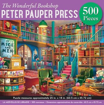 The Wonderful Bookshop 500-Piece Jigsaw Puzzle