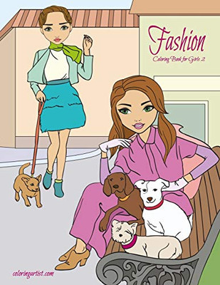 Fashion Coloring Book for Girls 2 (Fashion for Girls)