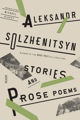 Stories And Prose Poems (Fsg Classics)