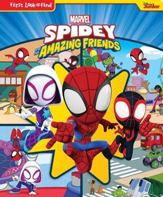 Marvel Spider-Man - Spidey And His Amazing Friends - First Look And Find Activity Book - Pi Kids