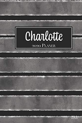 Charlotte 2020 Planer: A5 Minimalistischer Kalender Terminplaner Jahreskalender Terminkalender Taschenkalender mit Wochenübersicht (German Edition)