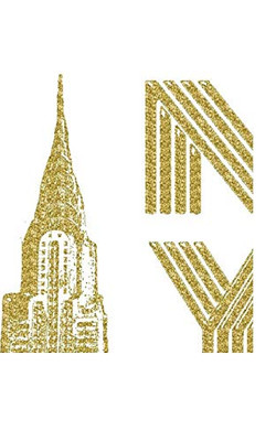 ICONIC Gold Chrysler Building sir Michael Drawing Journal