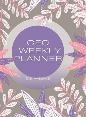 Ceo Weekly Planner