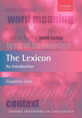 The Lexicon: An Introduction (Oxford Textbooks In Linguistics)