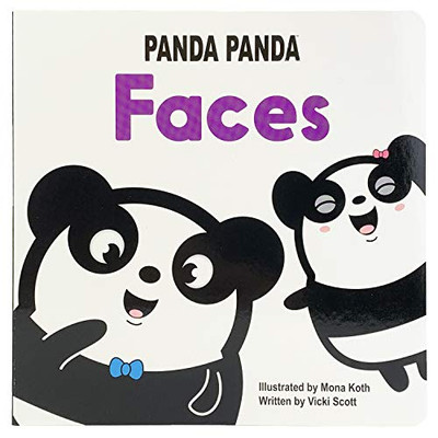 Faces: Panda Panda Board Book (Learning Face Parts Baby to Toddler) (Panda Panda Board Books)