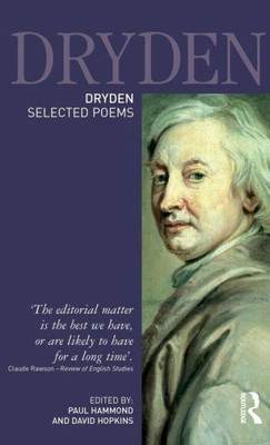 Dryden:Selected Poems (Longman Annotated English Poets)