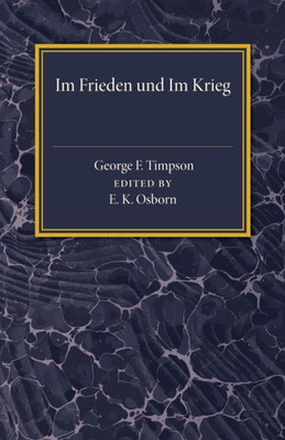 Im Frieden Und Im Krieg (German Edition)