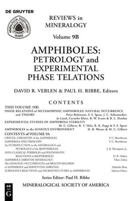 Amphiboles (Reviews In Mineralogy & Geochemistry)