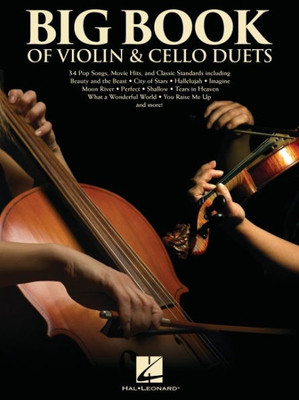 Big Book Of Violin & Cello Duets: Score With Separate Pull-Out Parts