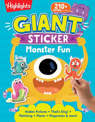 Giant Sticker Monster Fun (Giant Sticker Fun)