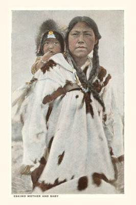 Vintage Journal Indigenous Alaskan Woman And Baby (Pocket Sized - Found Image Press Journals)