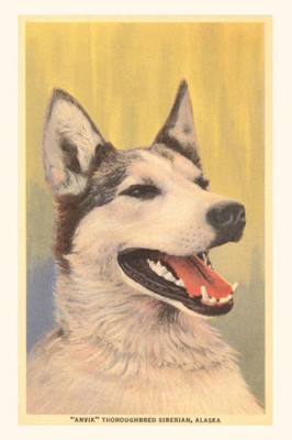 Vintage Journal Siberian Husky (Pocket Sized - Found Image Press Journals)