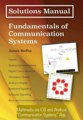 Solutions Manual: Fundamentals Of Communication Systems