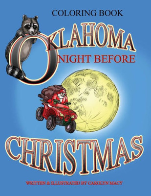 Oklahoma Night Before Christmas Coloring Book