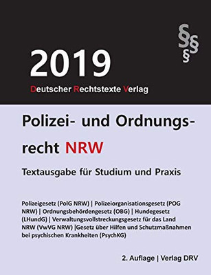 Polizei- und Ordnungsrecht NRW: PolR Nordrhein-Westfalen (German Edition)