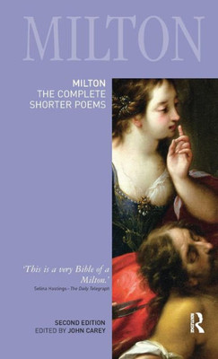Milton: The Complete Shorter Poems (Longman Annotated English Poets)