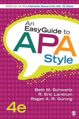 An Easyguide To Apa Style (Easyguide Series)