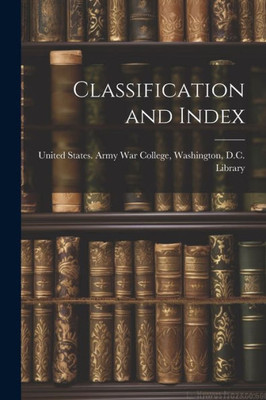 Classification And Index