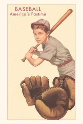 Vintage Journal Baseball, America's Pastime (Pocket Sized - Found Image Press Journals)