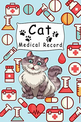 Cat Medical Record: Cute Cats Shots Record Card  Kitten Vaccine Book, Vaccine Book Record  Cats Medical Perfect Gift for Cat Owners and Lovers Prevent forgot important date (vaccination record book)