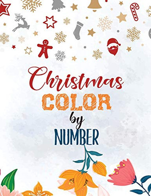 Christmas Color by Number: A Christian Coloring Book gift card alternative, Christian Religious Lessons, Good Vibes relaxation and Inspiration