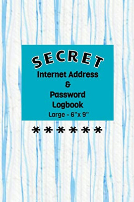 Password Tracker Wide: Password Book, Password Log Book and Internet Password Organizer Log; Protect Usernames and Passwords Online: Keep your bank ... and all important passwords safe and secure.