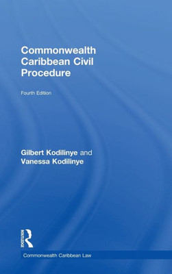 Commonwealth Caribbean Civil Procedure (Commonwealth Caribbean Law)