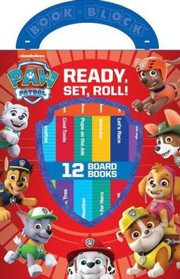 Nickelodeon Paw Patrol Chase, Skye, Marshall, And More! - My First Library Board Book Block 12-Book Set - Pi Kids