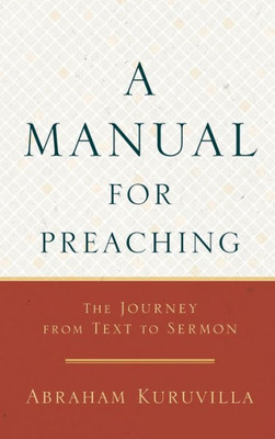 Manual For Preaching