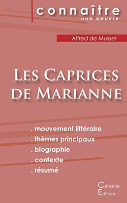 Fiche de lecture Les Caprices de Marianne de Musset (Analyse littéraire de référence et résumé complet) (French Edition)