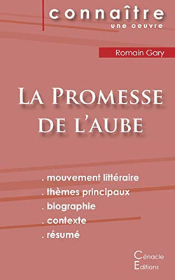 Fiche de lecture La Promesse de l'aube de Romain Gary (Analyse littéraire de référence et résumé complet) (French Edition)