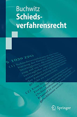 Schiedsverfahrensrecht (Springer-Lehrbuch) (German Edition)