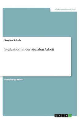 Evaluation In Der Sozialen Arbeit (German Edition)