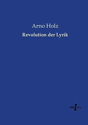 Revolution der Lyrik (German Edition)
