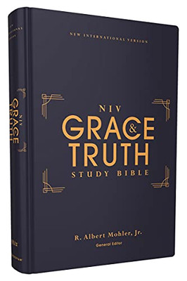 Niv, The Grace And Truth Study Bible, Hardcover, Red Letter, Comfort Print