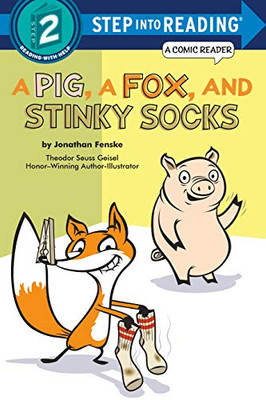 A Pig, A Fox, And Stinky Socks (Step Into Reading) (Paperback)