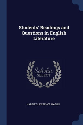 Students' Readings And Questions In English Literature