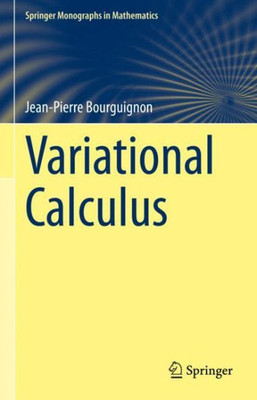 Variational Calculus (Springer Monographs In Mathematics)