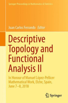 Descriptive Topology And Functional Analysis Ii: In Honour Of Manuel López-Pellicer Mathematical Work, Elche, Spain, June 7?8, 2018 (Springer Proceedings In Mathematics & Statistics, 286)