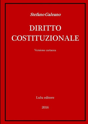 Diritto Costituzionale (Italian Edition)