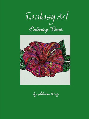 Fantasy Art Coloring Book