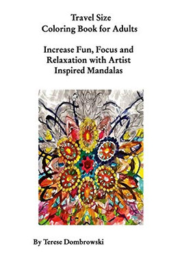 Travel Size Coloring Book For Adults