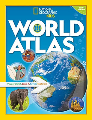 National Geographic Kids World Atlas 6Th Edition (Paperback)