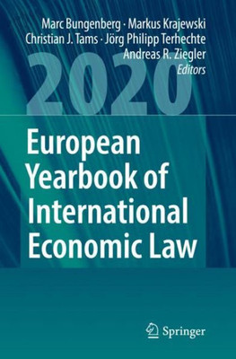 European Yearbook Of International Economic Law 2020