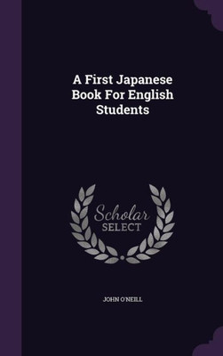 A First Japanese Book For English Students