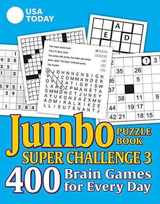 Usa Today Jumbo Puzzle Book Super Challenge 3 (Volume 30) (Usa Today Puzzles)